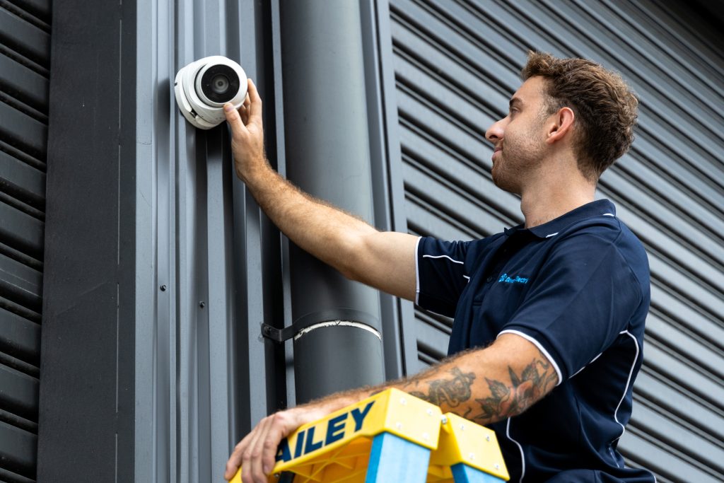 Dawson Electrics Installing Hikvision Security Camera